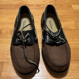 New Men's 11W Rockport Perth Boat Shoes